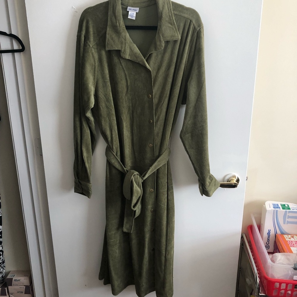 Plus Size Button Down Dress
